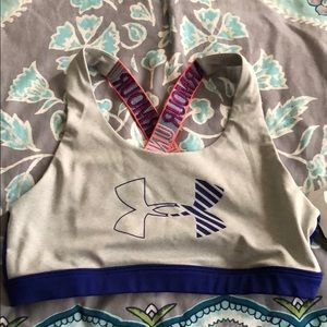 Youth large under armour sports bra.